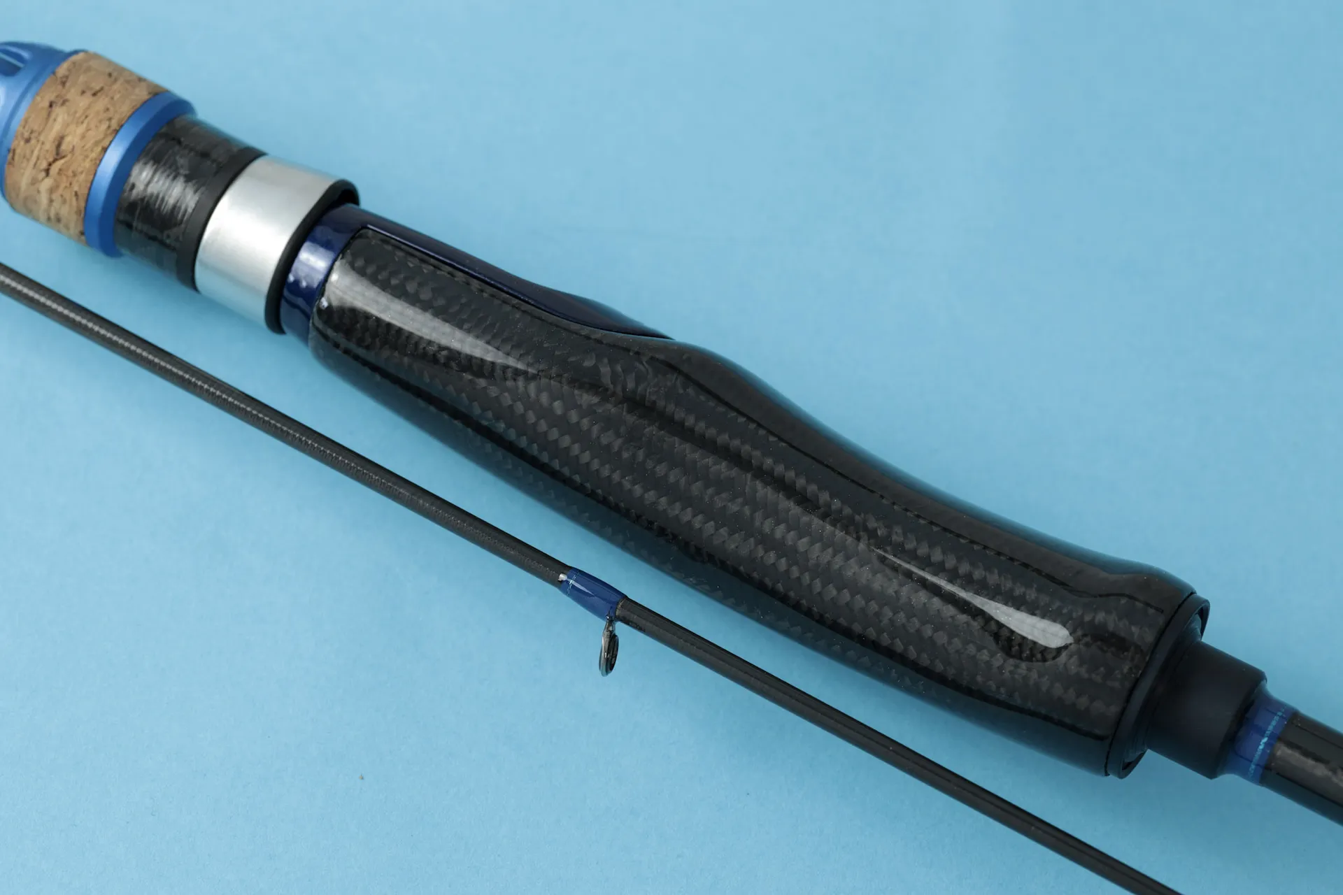 Poignée carbone pour canne à pêche sur mesure Loup Méditerranée Poignée carbone pour canne à pêche sur mesure Loup Méditerranée